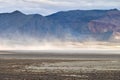 Dust storm arising in northern Nevada Royalty Free Stock Photo