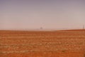 Dust Storm Australian Farm Royalty Free Stock Photo