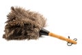 Duster against white background Royalty Free Stock Photo
