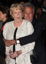 Dustin Hoffman,Dame Maggie Smith Royalty Free Stock Photo