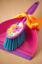 Dustpan & Brush Set Royalty Free Stock Photo