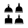 Dustpan vector icon