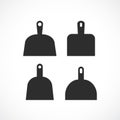 Dustpan vector icon