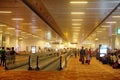 Duststorm inside New Delhi Airport on May 30, 2014 Royalty Free Stock Photo