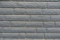 Dusty dark gray brick veneer wall texture
