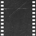 Dusty and grungy 35mm film texture or surface, underexposed film material Royalty Free Stock Photo