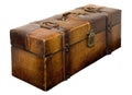 Dusty old suitcase