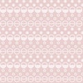Light Pink Dotted Graphic seamless vector pattern
