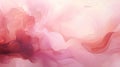 Dusty Rose: A Serene Rococo-inspired Abstract Painting