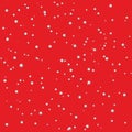 Dusty Texture for your design. Vector pattern like snow balls. Small circles.
