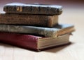 Dusty worn books Royalty Free Stock Photo