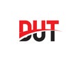 DUT Letter Initial Logo Design Vector Illustration Royalty Free Stock Photo