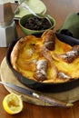 Dutch Baby Pancake Royalty Free Stock Photo