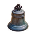 Dutch bell of 1702 near the Archangel Cathedral of the Moscow Kremli Royalty Free Stock Photo