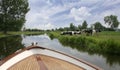 Dutch boat trip on river