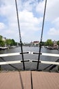 Dutch bridge in Amsterdam Royalty Free Stock Photo