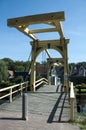 Dutch bridge lik ein Amsterdam Royalty Free Stock Photo