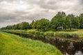 Dutch canal on a windless summer day