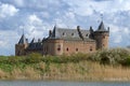 Dutch castle Muiderslot Royalty Free Stock Photo