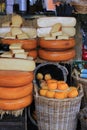 Dutch cheese store Royalty Free Stock Photo