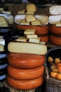 Dutch cheese store Royalty Free Stock Photo