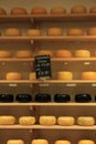 Dutch cheese store Royalty Free Stock Photo