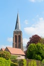 Dutch churchtower Royalty Free Stock Photo
