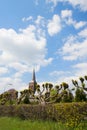 Dutch churchtower Royalty Free Stock Photo