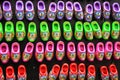 Dutch clogs known all over the world. souvenirs from amsterdam Royalty Free Stock Photo