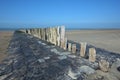 Dutch coast near Cadzand Royalty Free Stock Photo