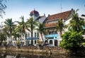 Dutch colonial buildings in old town of jakarta indonesia