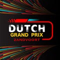 Dutch colorful Grand Prix wallpaper