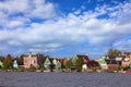 Panoramic view. Zaanse schans, Holland, Netherlands