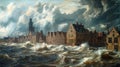 Dutch Deluge: Capturing the Devastation of the 1703 North Sea Flood
