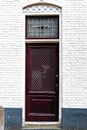 Dutch Door with Glazed Tiles