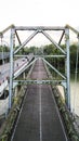 The Dutch era bridge in Yogyakarta is still standing