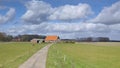 Dutch farmhouse Royalty Free Stock Photo