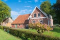 Dutch farmhouse Royalty Free Stock Photo