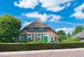 Dutch farmhouse Royalty Free Stock Photo