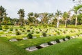 Dutch field of honor Menteng Pulo in Jakarta, Java Island, Indo Royalty Free Stock Photo