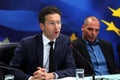 Dutch Finance Minister and Eurogroup President Jeroen Dijsselblo