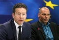 Dutch Finance Minister and Eurogroup President Jeroen Dijsselblo