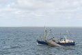 Dutch fishing boat at wadden sea