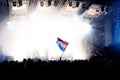 Dutch flag at the concert