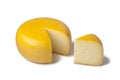 Dutch Gouda cheese Royalty Free Stock Photo