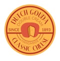 Dutch Gouda Double cream classic cheese handmade