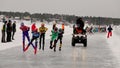 Dutch grand prix ice marathon race 2022 in Lulea in Sweden