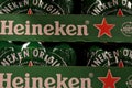 dutch heineken beer sells in danisn grocery store in Copenhagen