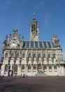 Dutch historic architecture Royalty Free Stock Photo