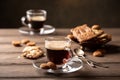 Dutch holiday Sinterklaas festive breakfast Royalty Free Stock Photo